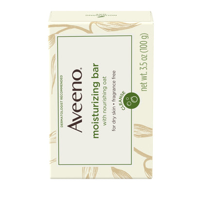 Soap Aveeno Bar 3.5 oz. Individually Wrapped Unscented,  Pack of 12