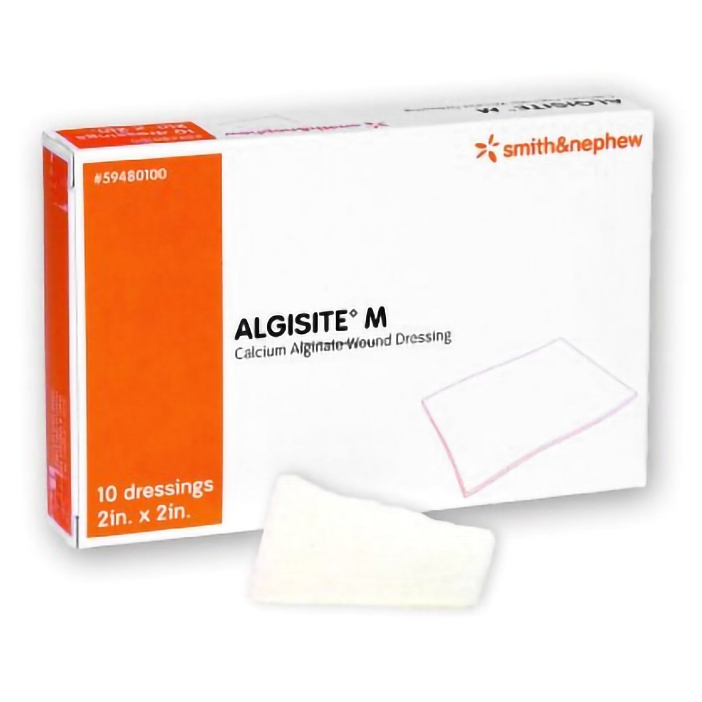 Alginate Dressing AlgiSite M 2 X 2 Inch Square,  Packaging Type- Each