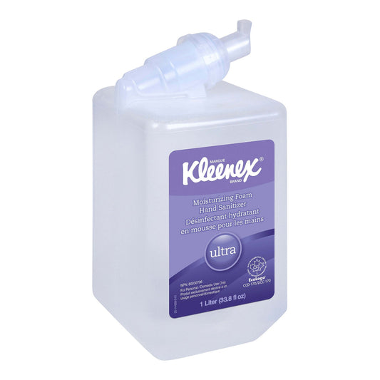 Hand Sanitizer Kleenex Ultra 1,000 mL Ethyl Alcohol Foaming Dispenser Refill Bottle, Packaging Type- Each