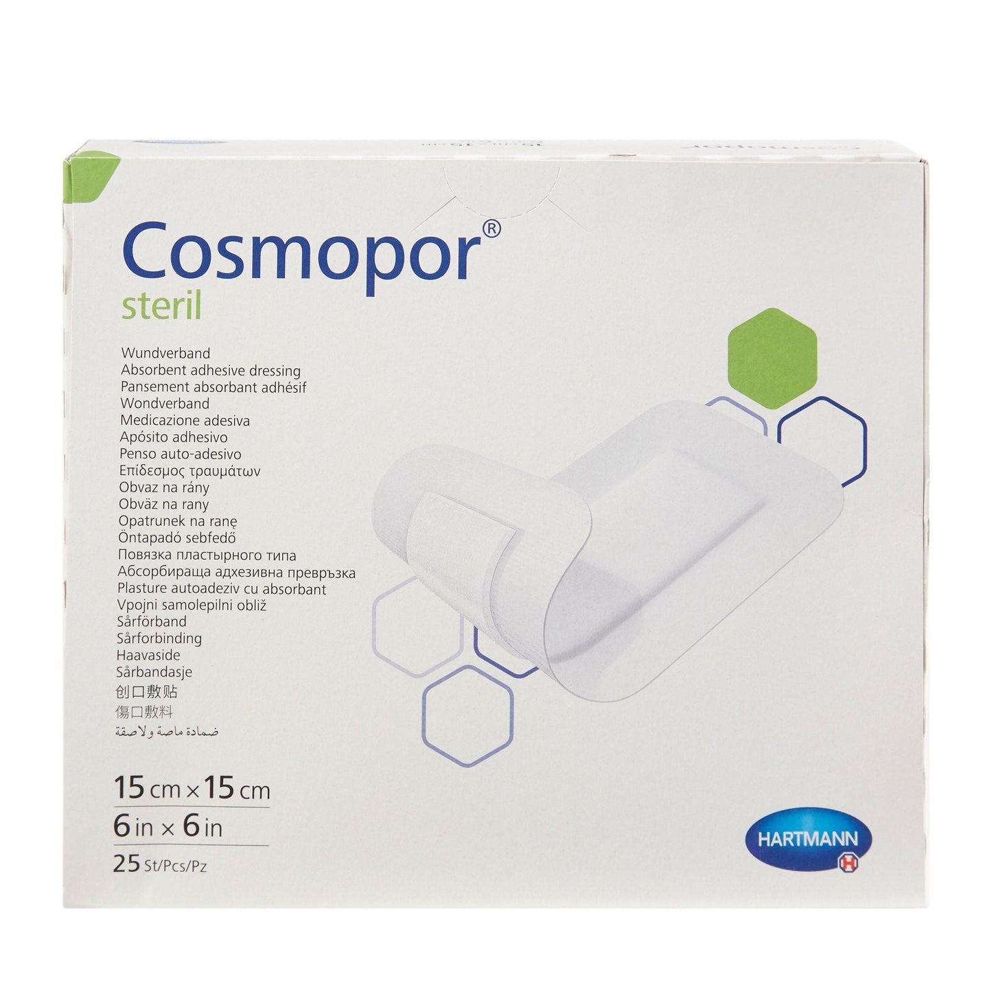 Island Dressing Cosmopor Steril 6 X 6 Inch Square Sterile, Packaging Type- Each