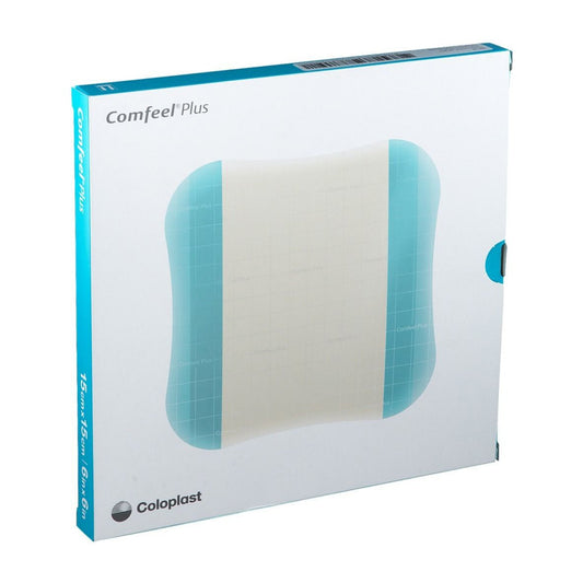 Hydrocolloid Dressing Comfeel Plus 4 X 4 Inch Square,  Packaging Type- Each