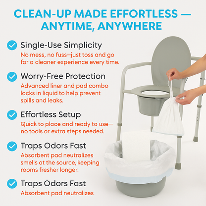 Great Health Commode Liners