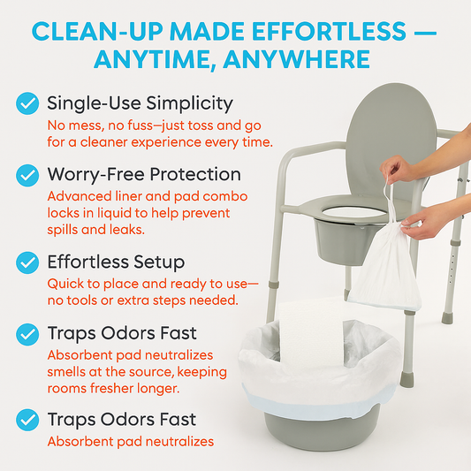 Great Health Commode Liners