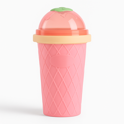 FrostySip™ Magic Slushy Maker Cup – Quick-Freeze DIY Smoothie Cup for Kids & Adults