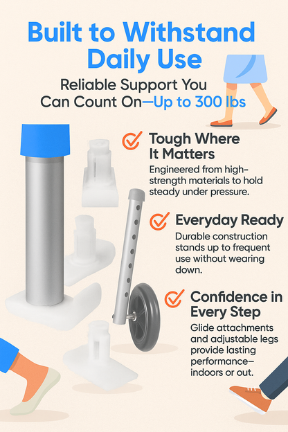 Great Health Walker Wheels and Glides