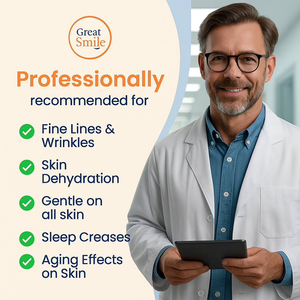 GlowEase Silicone Anti-Wrinkle Patches – Reusable Face & Chest Smoothers