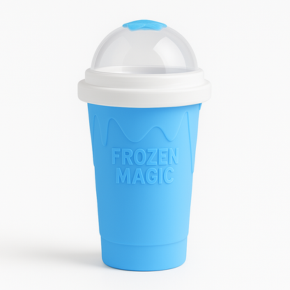 FrostySip™ Magic Slushy Maker Cup – Quick-Freeze DIY Smoothie Cup for Kids & Adults