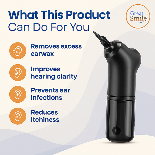 ClearTone™ Ear Cleaner – Gentle, Safe, Reduces Itch & Buildup