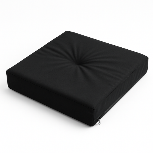 Great Health Wheelchair Gel Seat Cushion - Back Support Comfort and Pain Relief