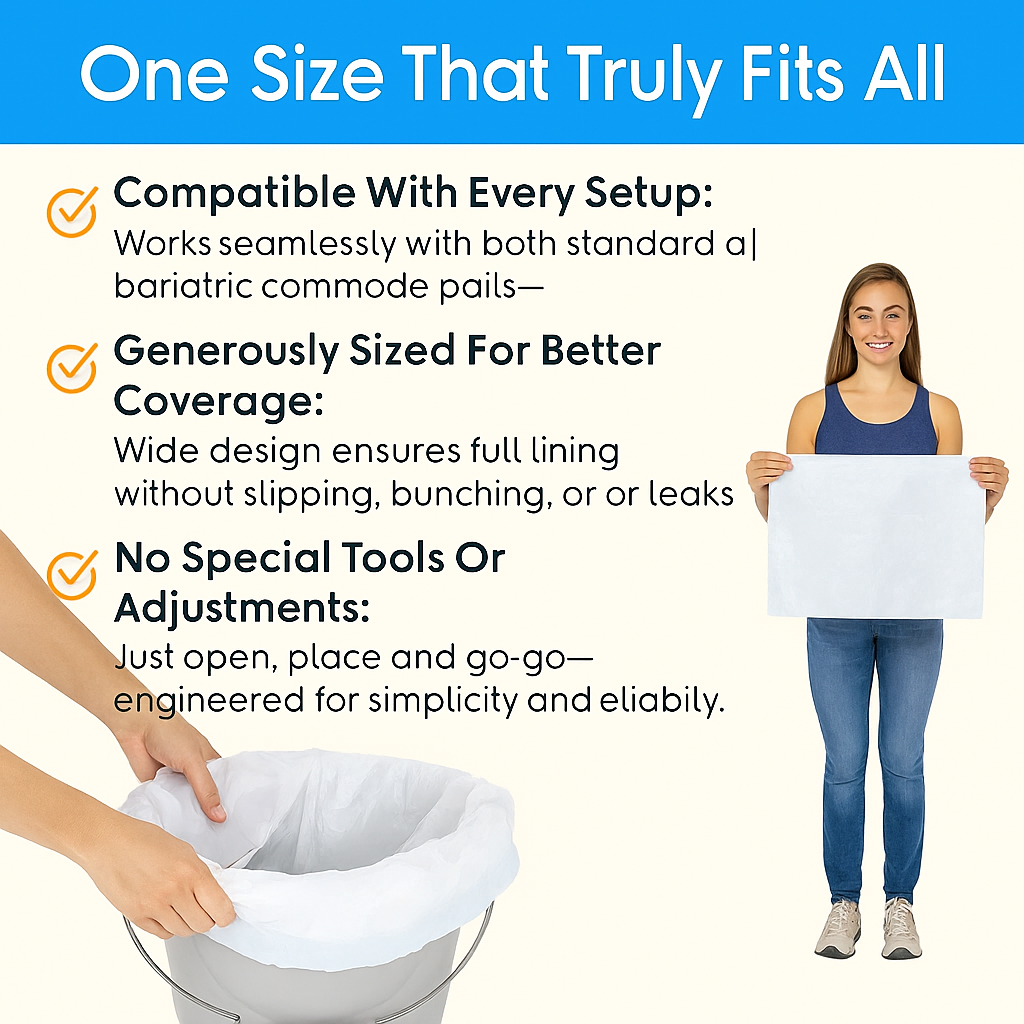 Great Health Commode Liners