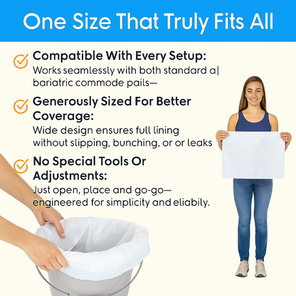 Great Health Commode Liners