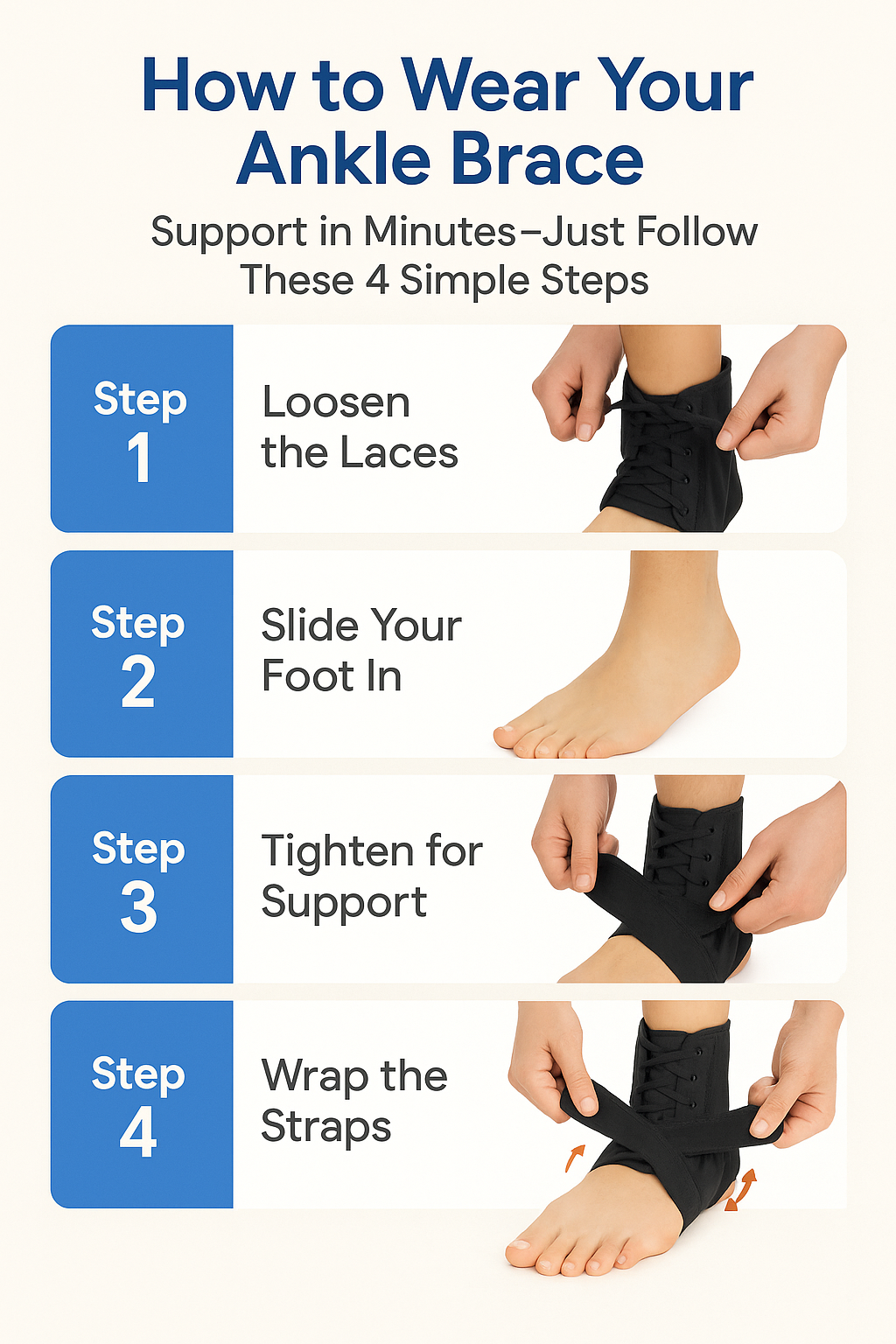 Great Health Laced Ankle Brace