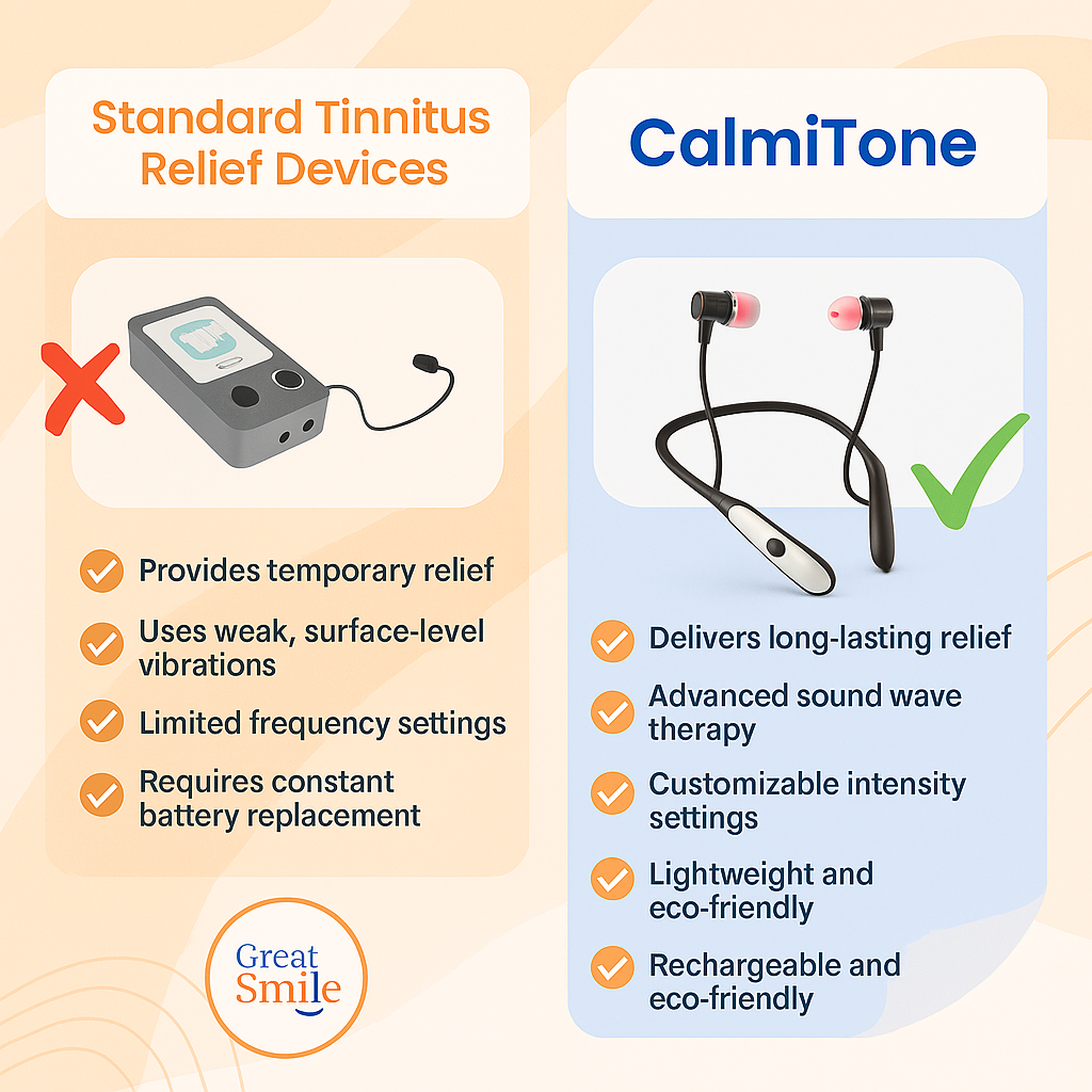 CalmTone™ Audio Therapy Device for Focus, Calm & Clarity