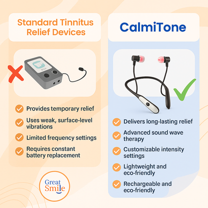 CalmTone™ Audio Therapy Device for Focus, Calm & Clarity