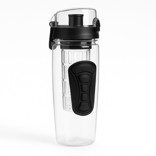 HydraBloom™ 32oz Fruit Infuser Bottle – BPA-Free & Leakproof