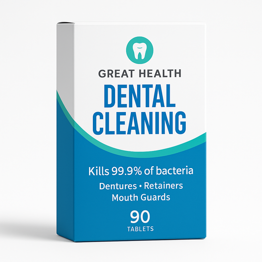 Great Health Denture Cleaning Tablets