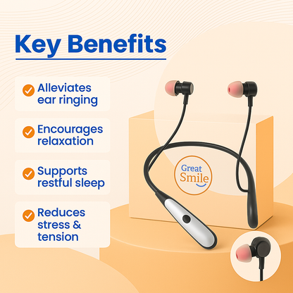 CalmTone™ Audio Therapy Device for Focus, Calm & Clarity