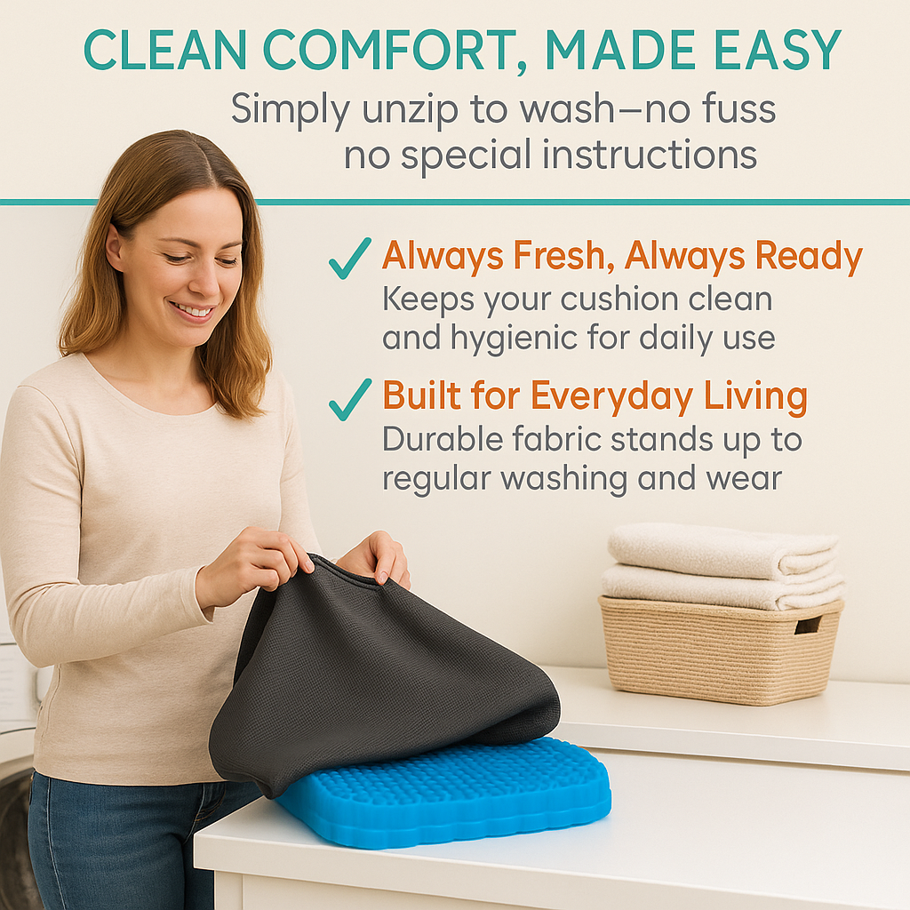Great Health Honeycomb Gel Seat Cushions - Cars, Office & Wheelchairs