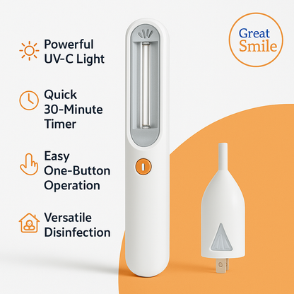 ClearWave UV™ Multi-Surface Disinfectant Bulb - Portable Sterilizer Light