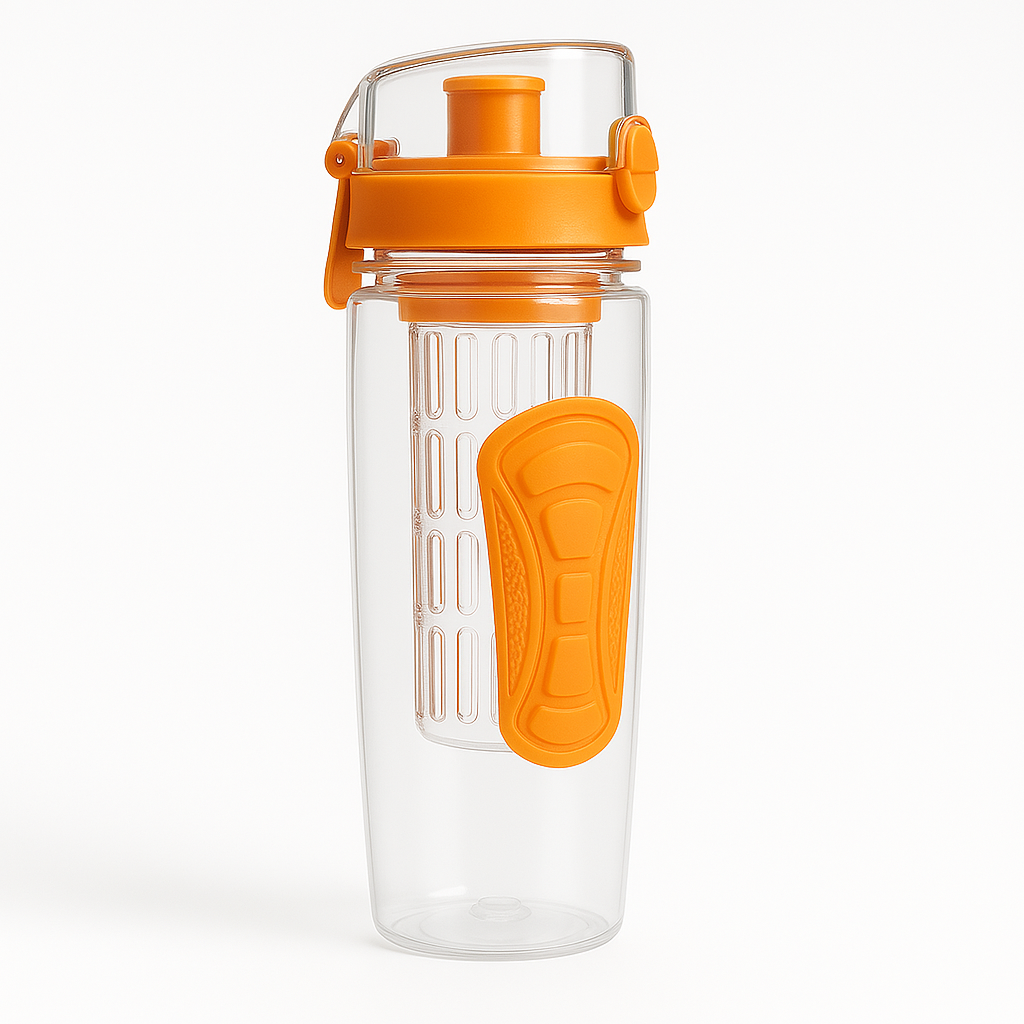 HydraBloom™ 32oz Fruit Infuser Bottle – BPA-Free & Leakproof