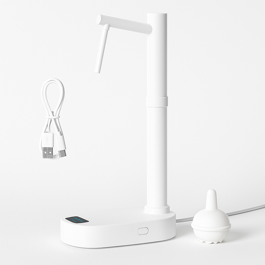 HydroEase Smart Water Dispenser – Rechargeable, 8-Level Flow Control, Portable Stand