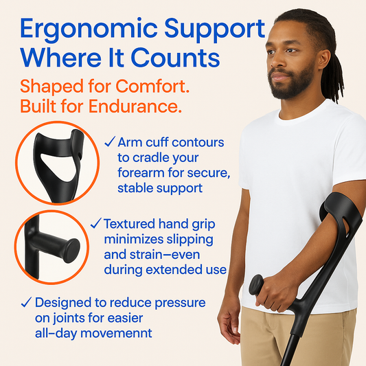 Great Health Forearm Crutches