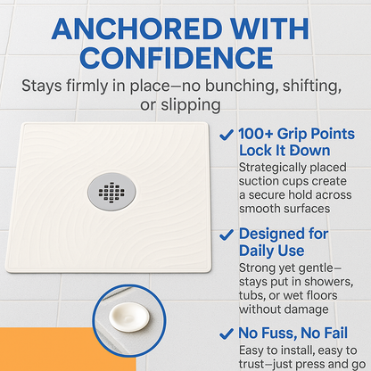 Great Health 22" x 22" Shower Mat