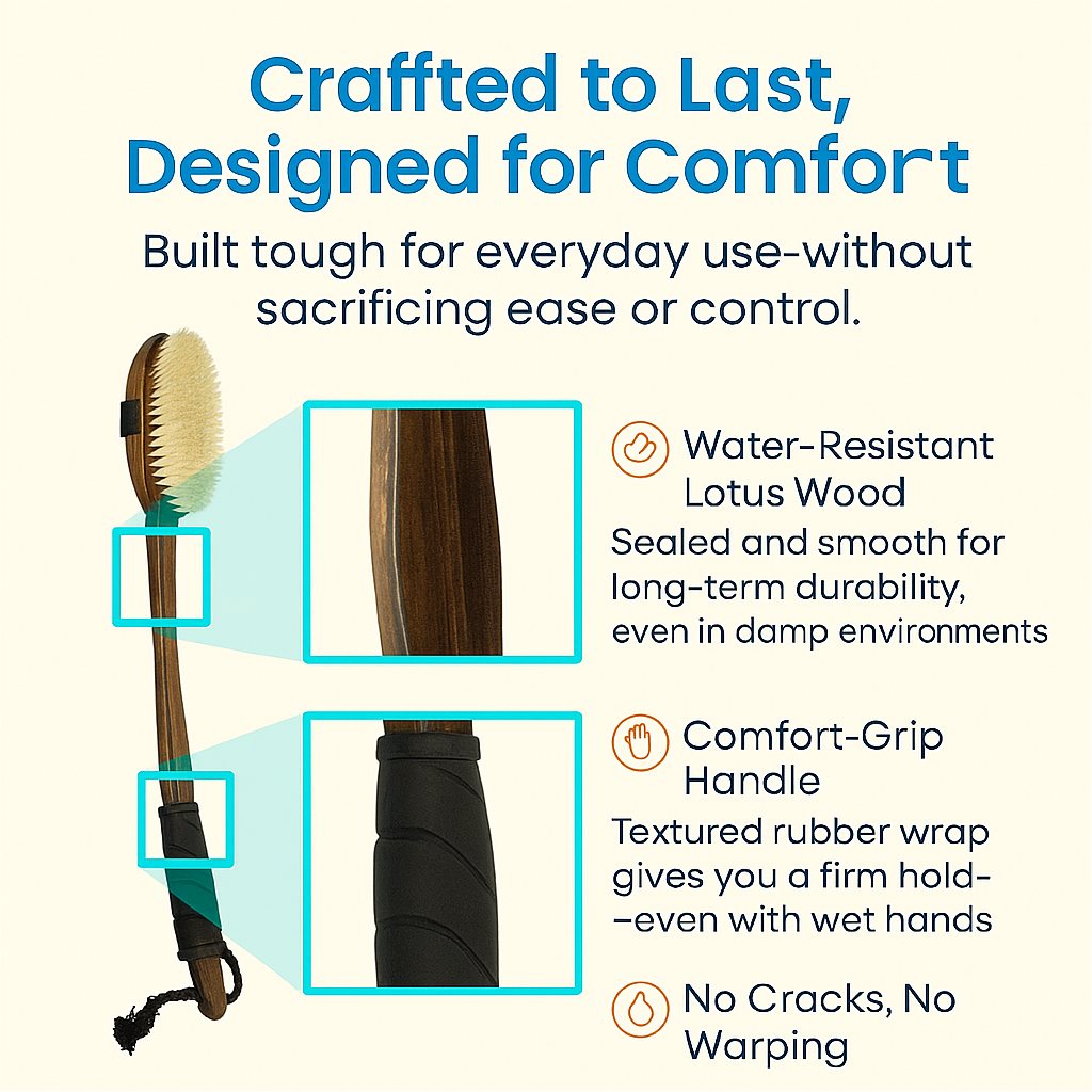 Great Health Dark Body Brush Set