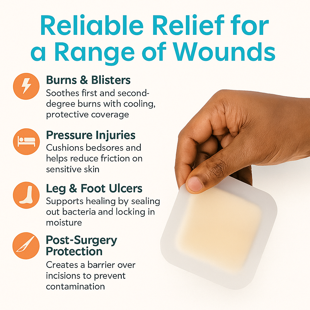 Great Health Care Hydrocolloid Bordered Dressing