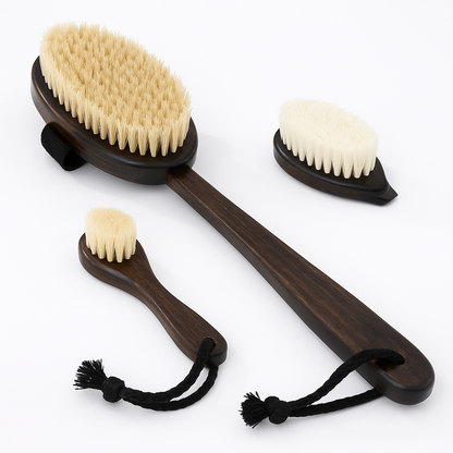 Great Health Dark Body Brush Set