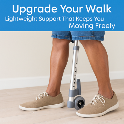 Great Health Mobility Walker Wheels with Brakes