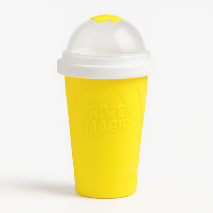 FrostySip™ Magic Slushy Maker Cup – Quick-Freeze DIY Smoothie Cup for Kids & Adults