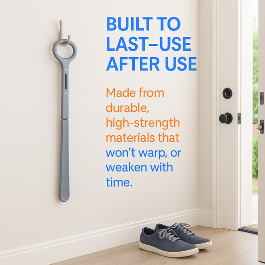 Great Health 23" Shoe Horn with Sock Remover