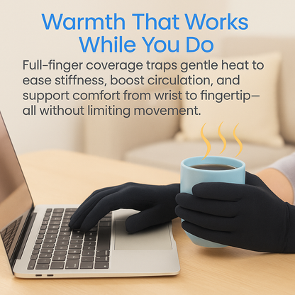 Great Health Copper Full Finger Arthritis Gloves