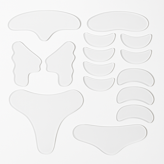 GlowEase Silicone Anti-Wrinkle Patches – Reusable Face & Chest Smoothers