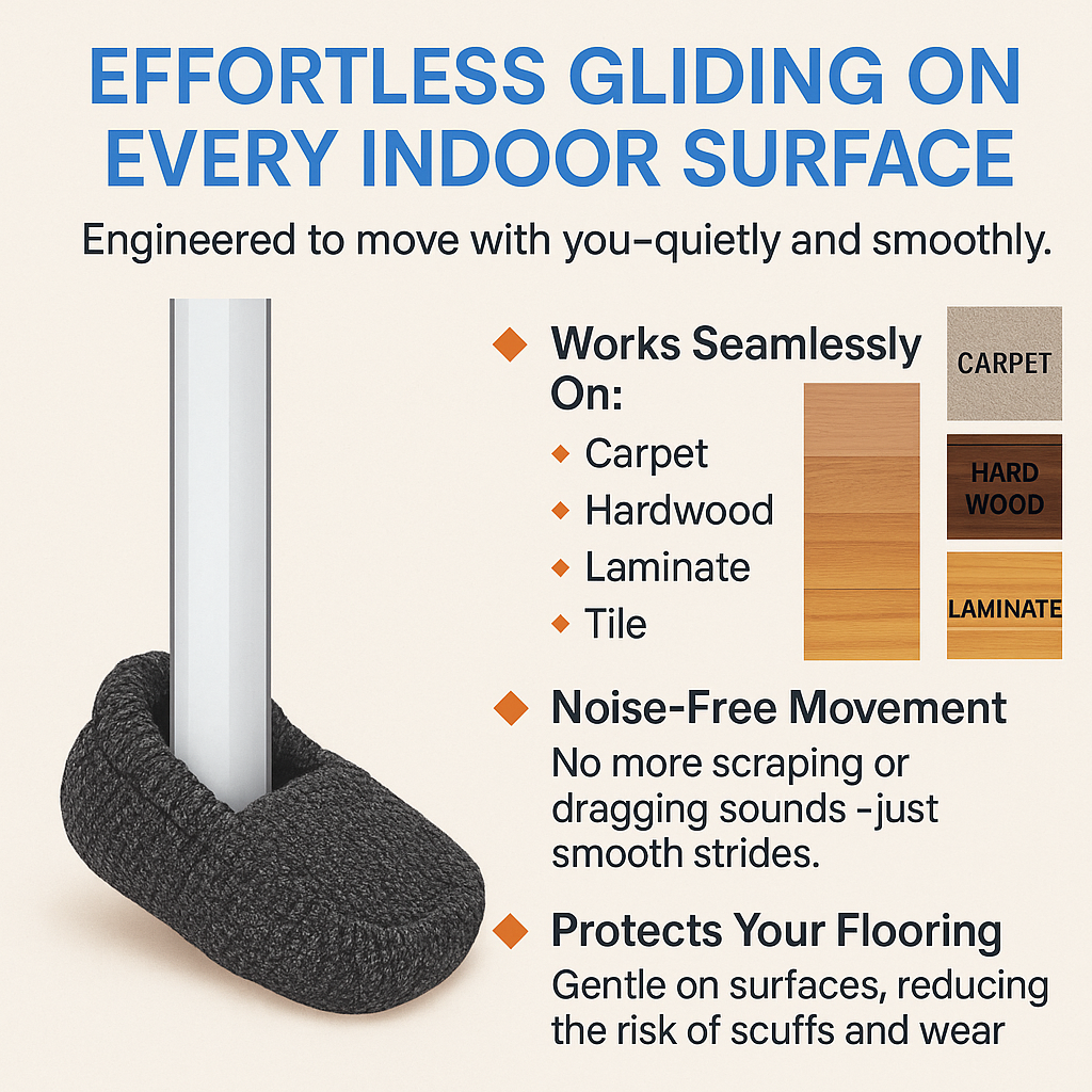 Great Health Walker Ski Glide Covers