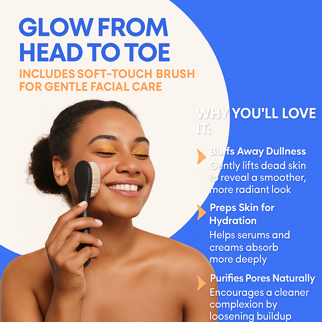 Great Health Dark Body Brush Set