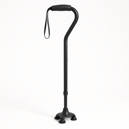 Great Health Folding Offset Swivel Cane