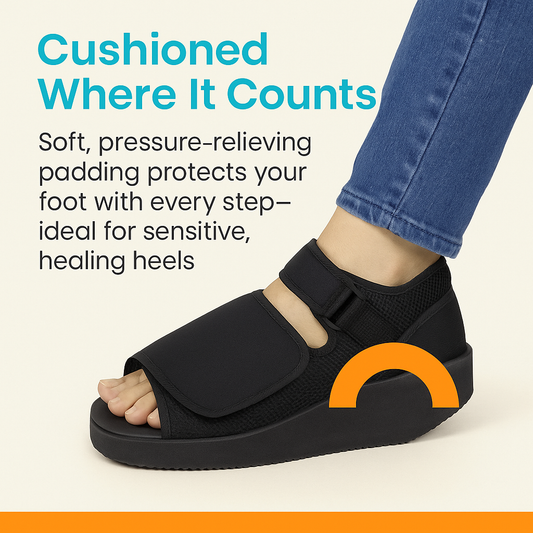 Great Health Heel Wedge Post Op Shoe