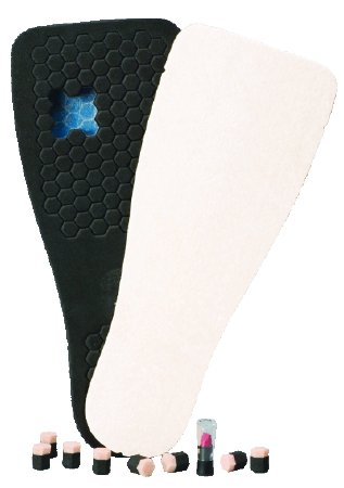 Insole Peg Assist Plastazote / Poron / EVA Male 6 to 8, Packaging Type- Each