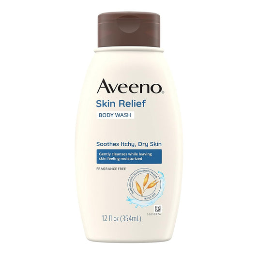 Body Wash Aveeno Skin Relief Liquid 12 oz. Bottle Unscented, Packaging Type- Each