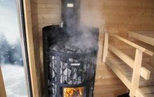 Load image into Gallery viewer, Harvia Legend 240 GreenFlame GreenFlame Series 15.9kW Wood Sauna Stove