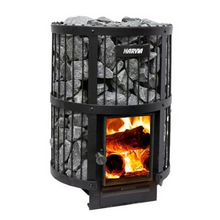 Load image into Gallery viewer, Harvia Legend 240 GreenFlame GreenFlame Series 15.9kW Wood Sauna Stove