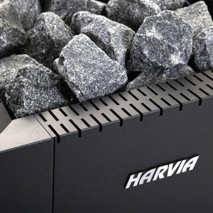 Harvia Linear 16 Black Linear Series, 17.9 kW, Wood Sauna Stove