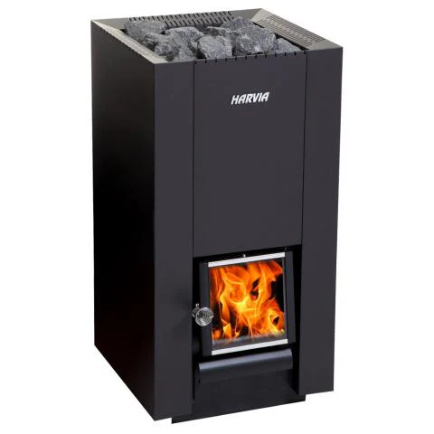 Harvia Linear 28 Linear Series, 22kW, Wood Sauna Stove