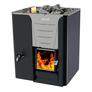 Harvia Pro 20 LS Pro Series LS, 24.1kW, Sauna Wood Stove with Water Tank