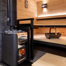 Load image into Gallery viewer, Harvia PRO 20 PRO Series 24kW Sauna Wood Burning Stove