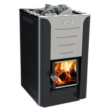 Load image into Gallery viewer, Harvia PRO 20 PRO Series 24kW Sauna Wood Burning Stove