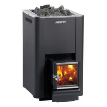 Load image into Gallery viewer, Harvia PRO 20 SL Pro Series Sauna Wood Burning Stove w/ Exterior Feed