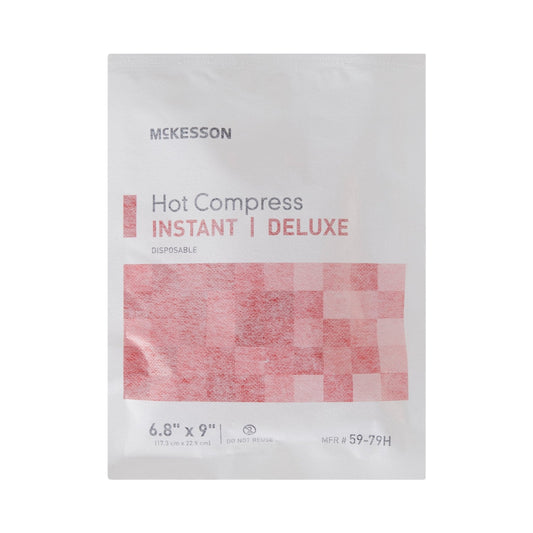 Instant Hot Pack McKesson General Purpose Large Soft Cloth Cover Disposable, Packaging Type- Case